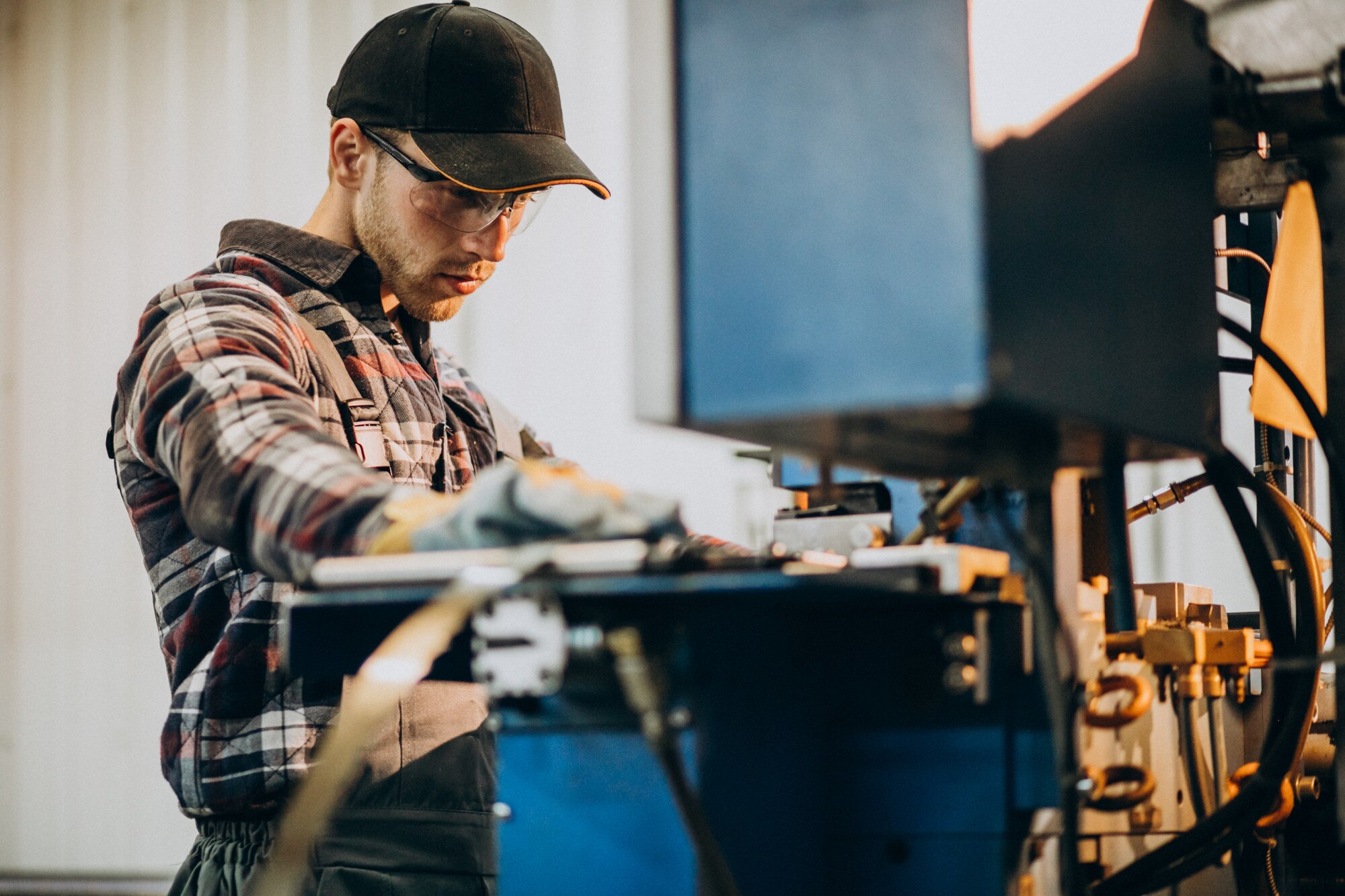 man working steel fatory equipment steel production 1303 22925